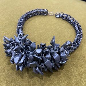 Sara Gallo doll shoes necklace